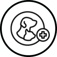 clinical resources icon in circle