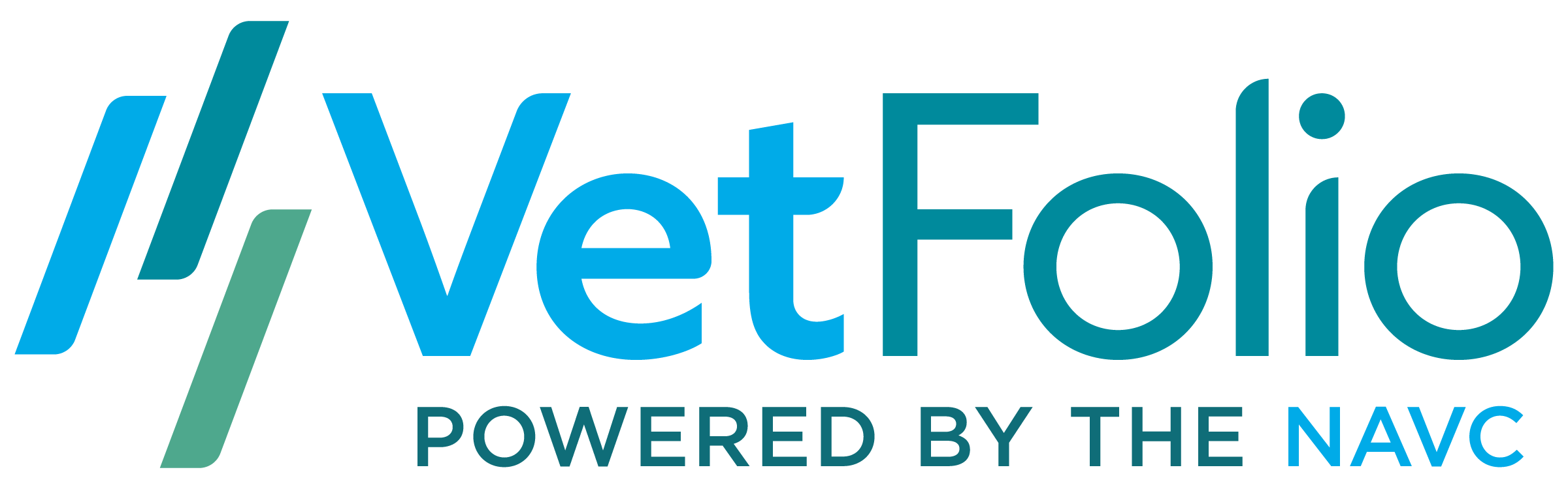 NAVC VetFolio Online Veterinary Learning and CE Full Color High Quality Transparent Logo