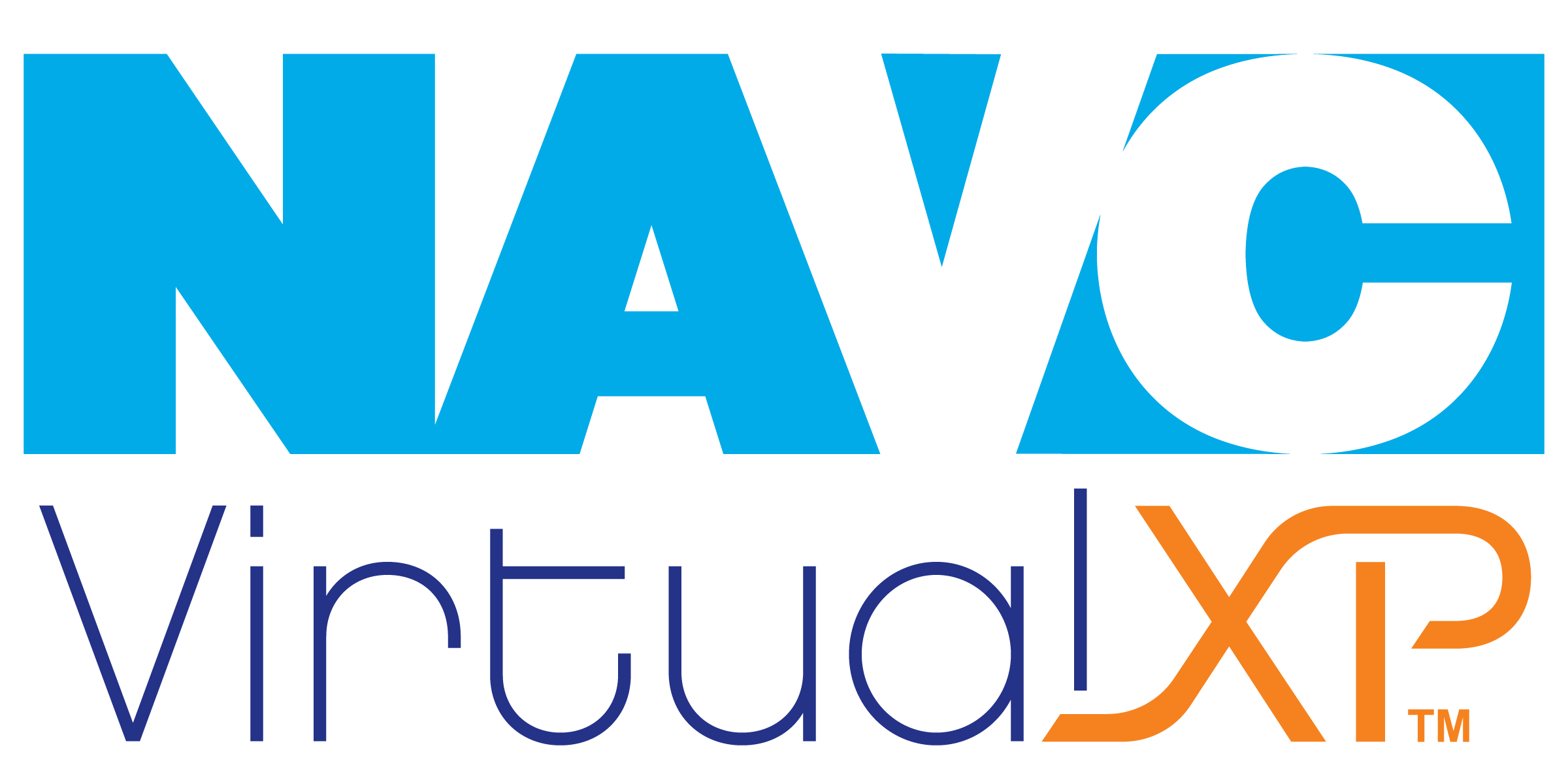 NAVC Virtual XP Online Veterinary Learning Logo High Quality Full Color Transparent Background